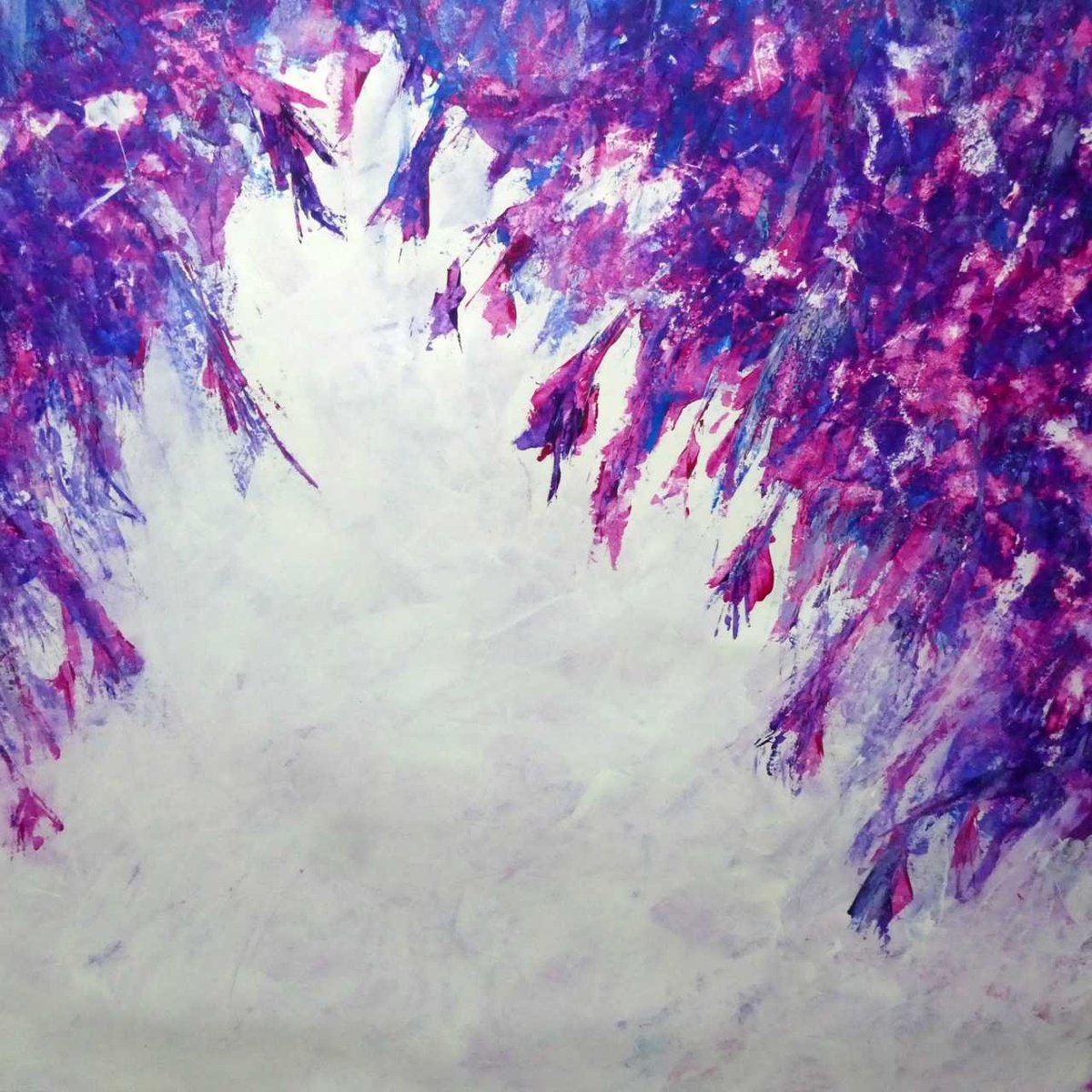 Fuchsia By Oconnart, 34 X 34, Artwork For Sale On Artfinder