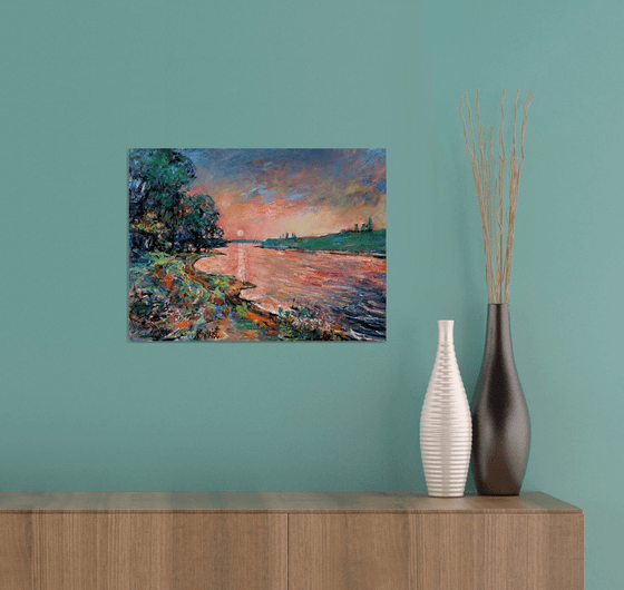 Sunset on the River