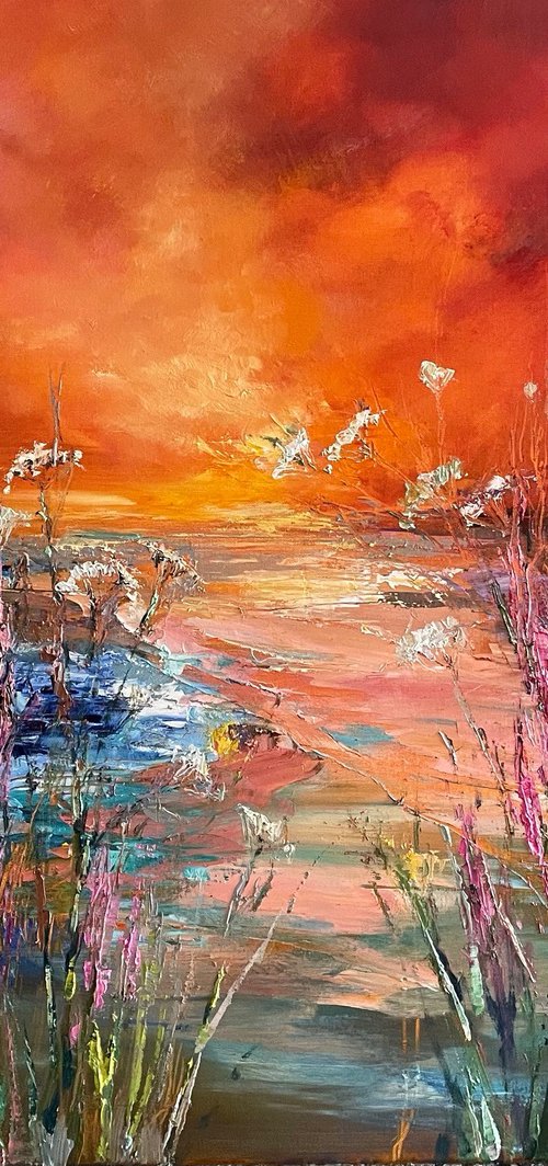 Summer Evening by Ewa Czarniecka