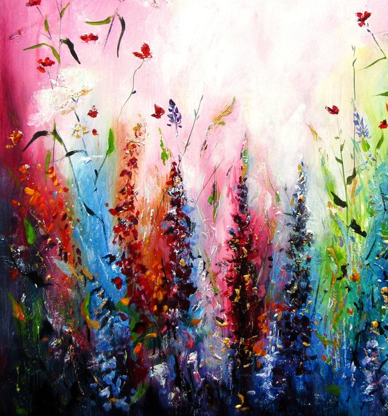 Wildflowers field