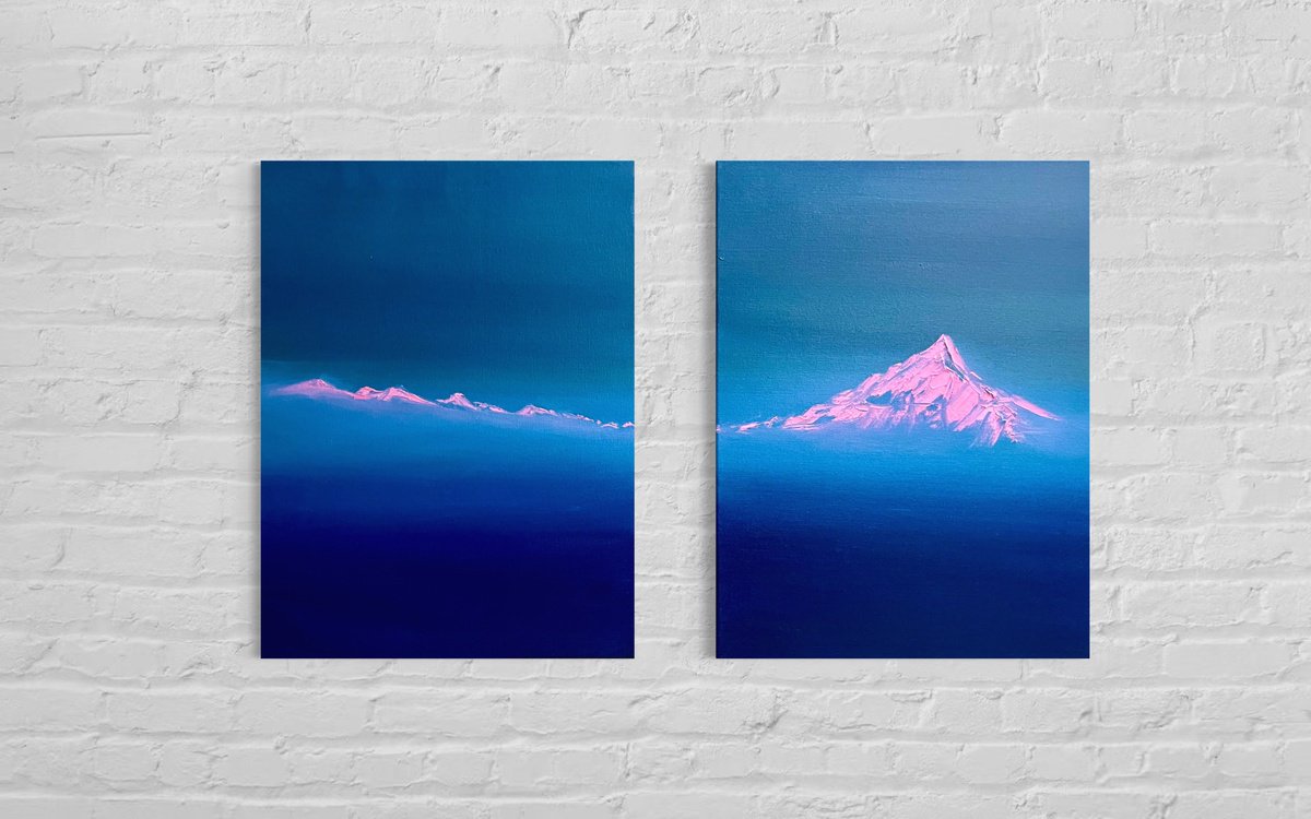 Valley Of Dreams | Mountain Landscapes By Cat Goward, 36 X 24, Artwork For Sale On Artfinder