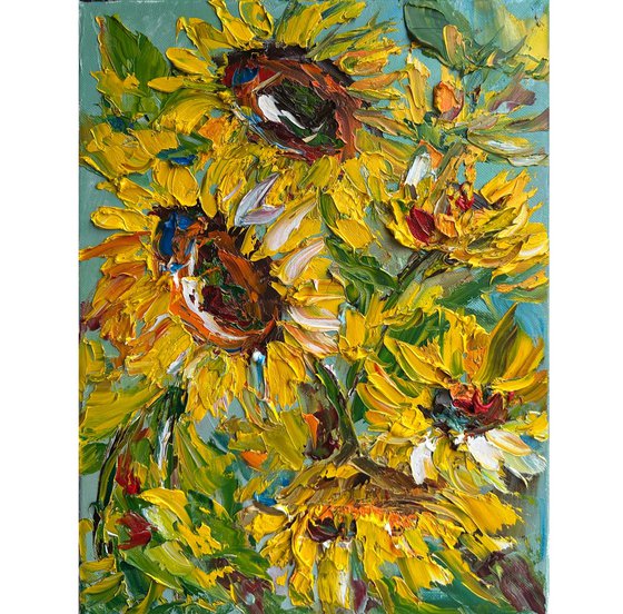 Sunflowers art