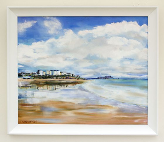 TENBY SOUTH BEACH REFLECTIONS