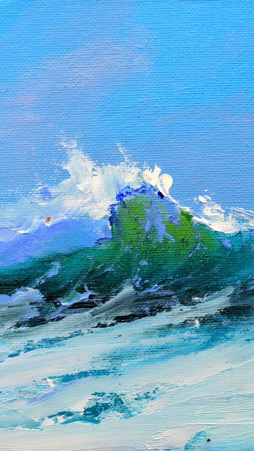 Oceanic Surge: Marine Study No. 26-2024 by Lumina Studio