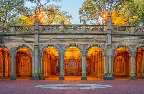 Bethesda Terrace by Nick Psomiadis