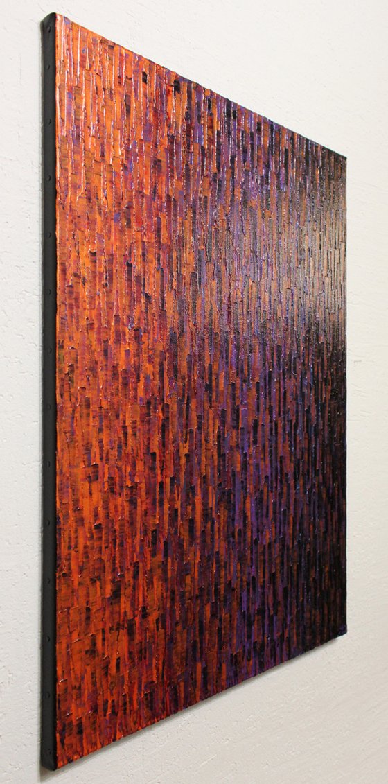 Orange purple fade
