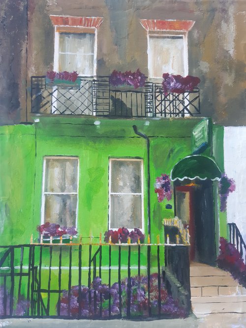 Marchmont, London, In Flower by Andrew  Reid Wildman