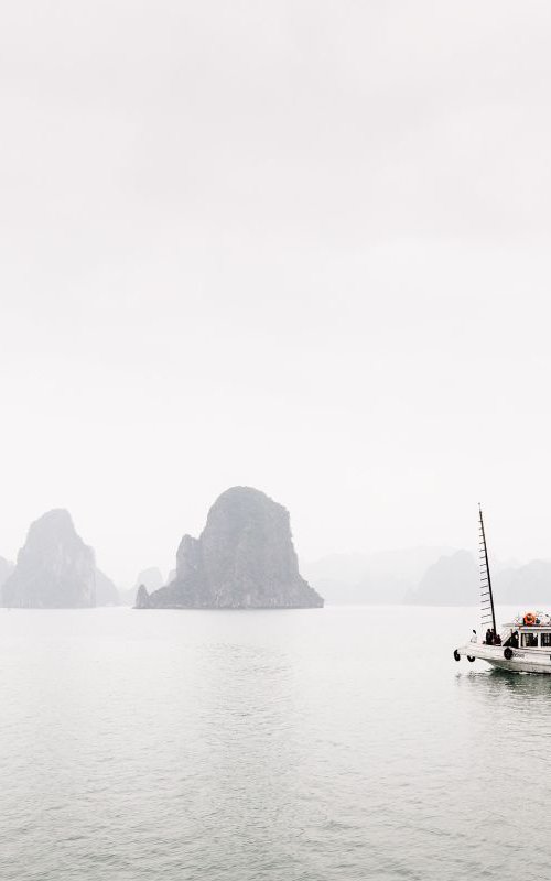 Misty Ha Long Bay by Tom Hanslien