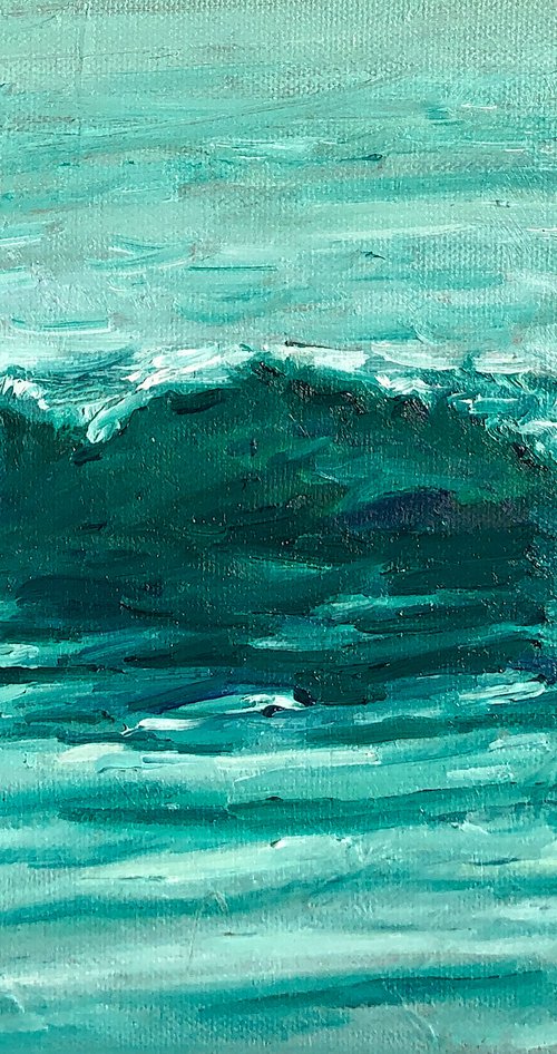 Emerald Green Sea by Arun Prem
