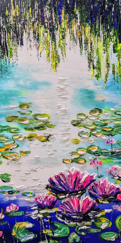 Water lilies by Evelina Vine