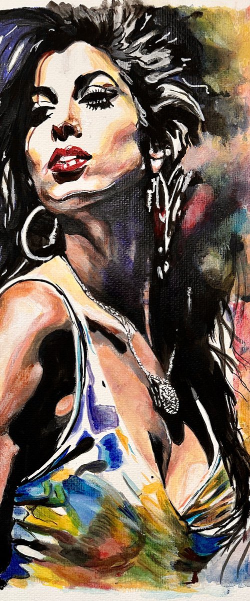 Amy Winehouse by Misty Lady - M. Nierobisz