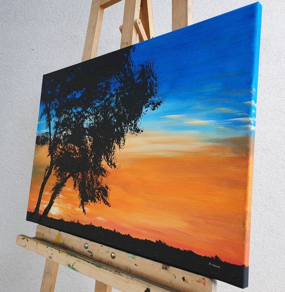 Red sunset 1