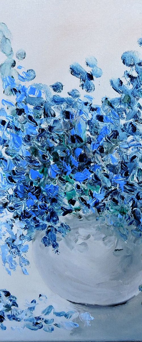 Blue Bouquet. by Veta  Barker