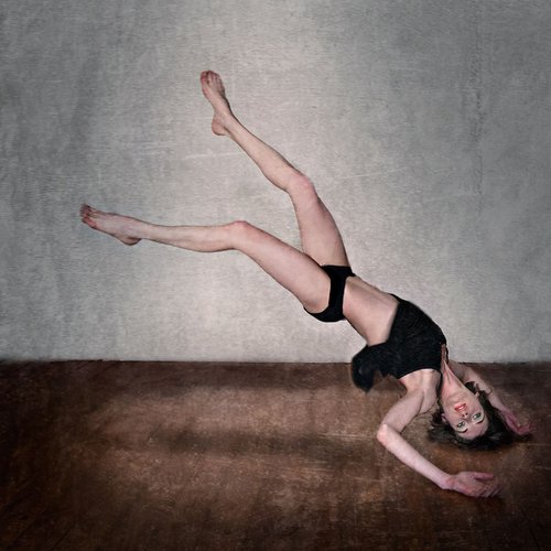 Defying gravity... by Amélie Berton
