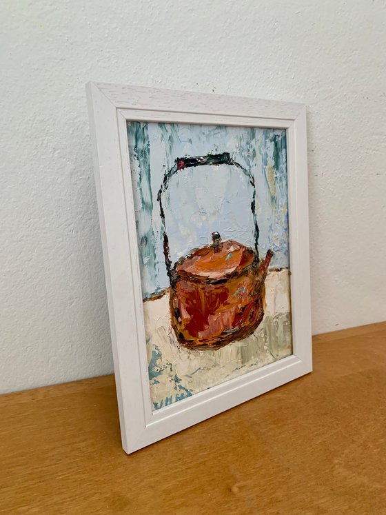 Still life with teapot