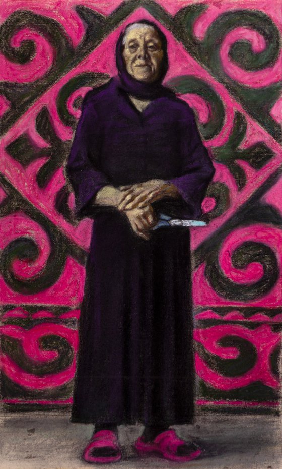 Fate – Original Pastel Drawing