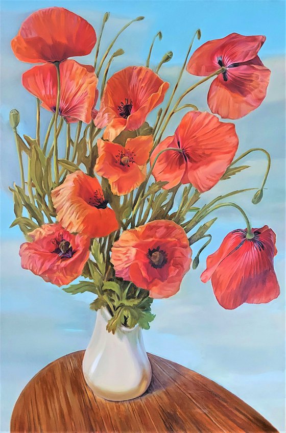 bouquet of poppies