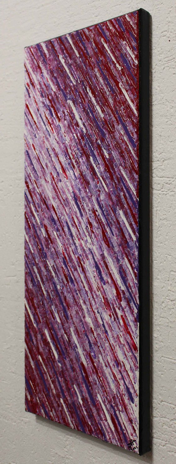 White purple magenta knife texture