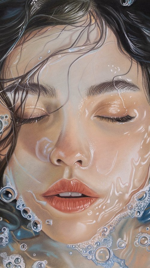 On the surface of the water by Inna Medvedeva