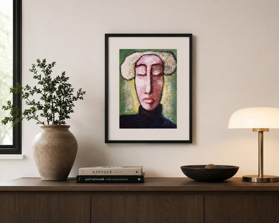 The voices (18cm x 24cm x 01cm)