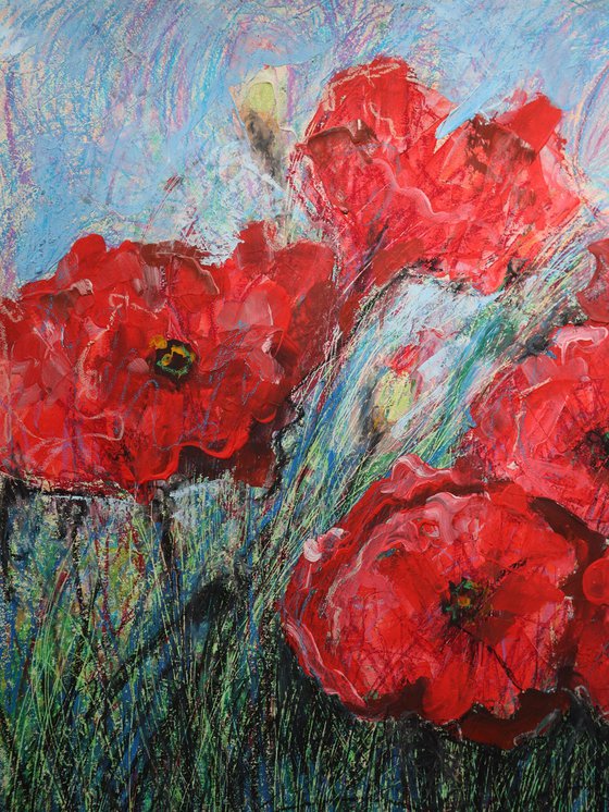 Poppies Red 2