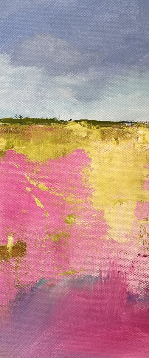 Abstract Landscape - Summer Meadows 1 by Catherine Winget