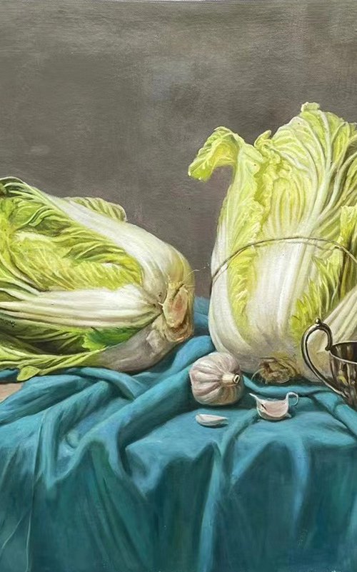 Chinese cabbages c206 by Kunlong Wang