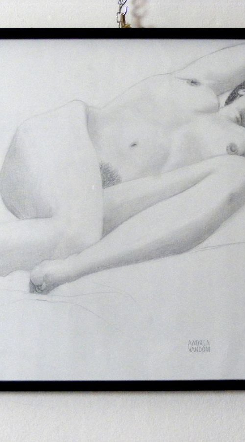 NUDE STUDY, 6 by Andrea Vandoni