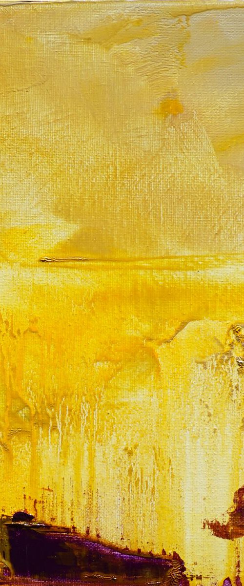 Golden Canyon-30x30cm/12x12in by jelena b