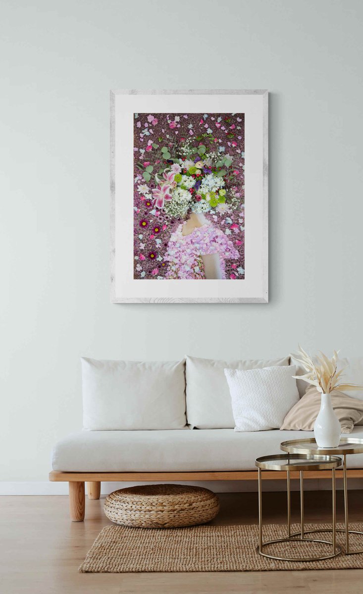 Photorealistic Portrait Photograph By Ziesook You, 24 X 36", Scent Of Broq-Pa 03222019, Original Artwork