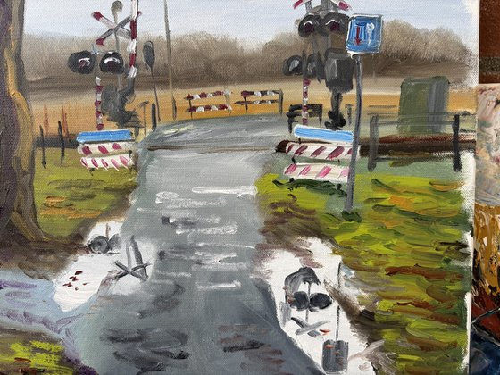 The Crossing in the Rain