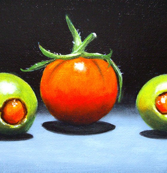 Olives cherries