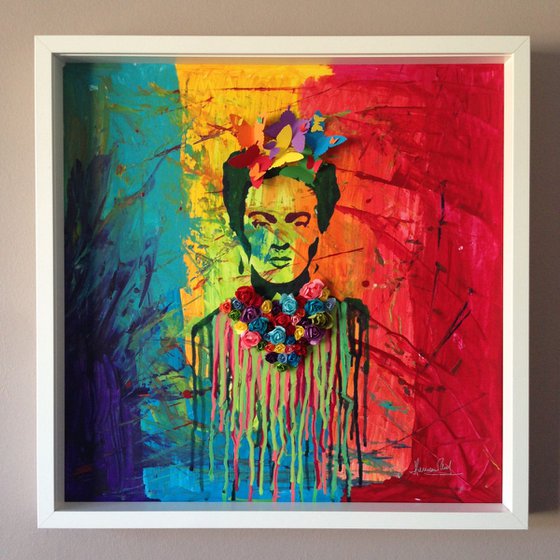 The colours of Frida (Big Frame)