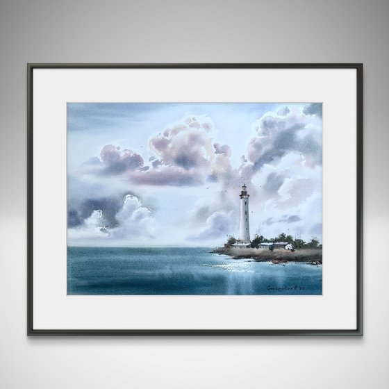 Lighthouse and Clouds