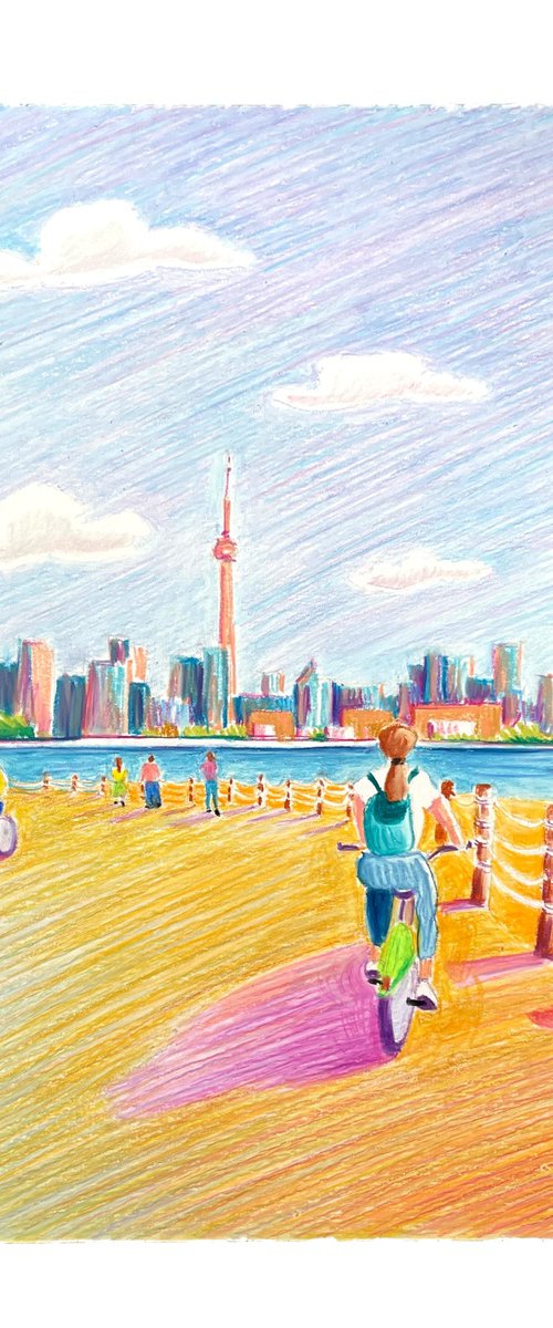Trillium Park - Toronto Skyline by louis blondé