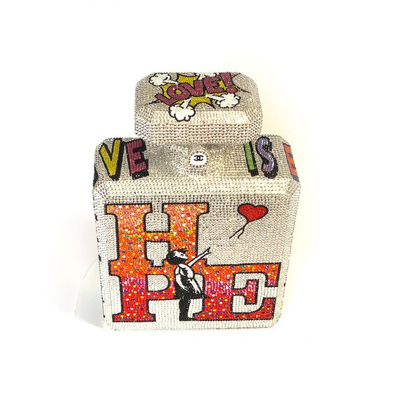 Hope Whaam - Swarovski Crystals Sculpture