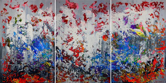 150x75cm. / abstract painting / Abstract 1150