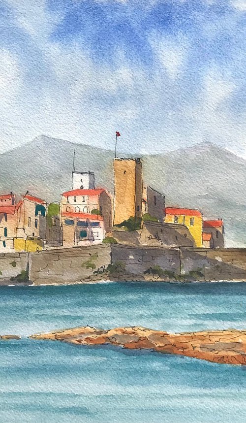 Antibes on the Côte d’Azur by Brian Tucker