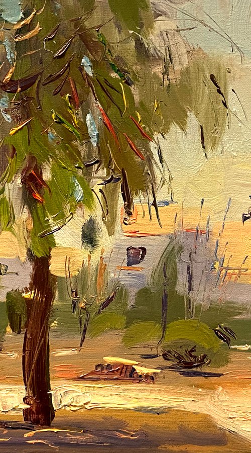 Plein Air Painting _ Las Vegas by Paul Cheng