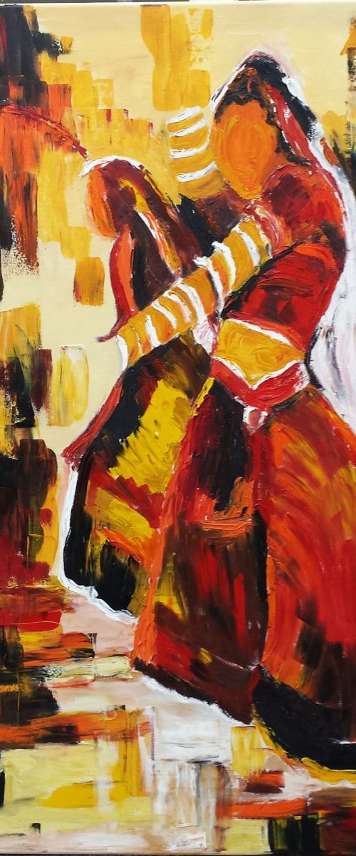 Folk Dance by Shazia Mufti