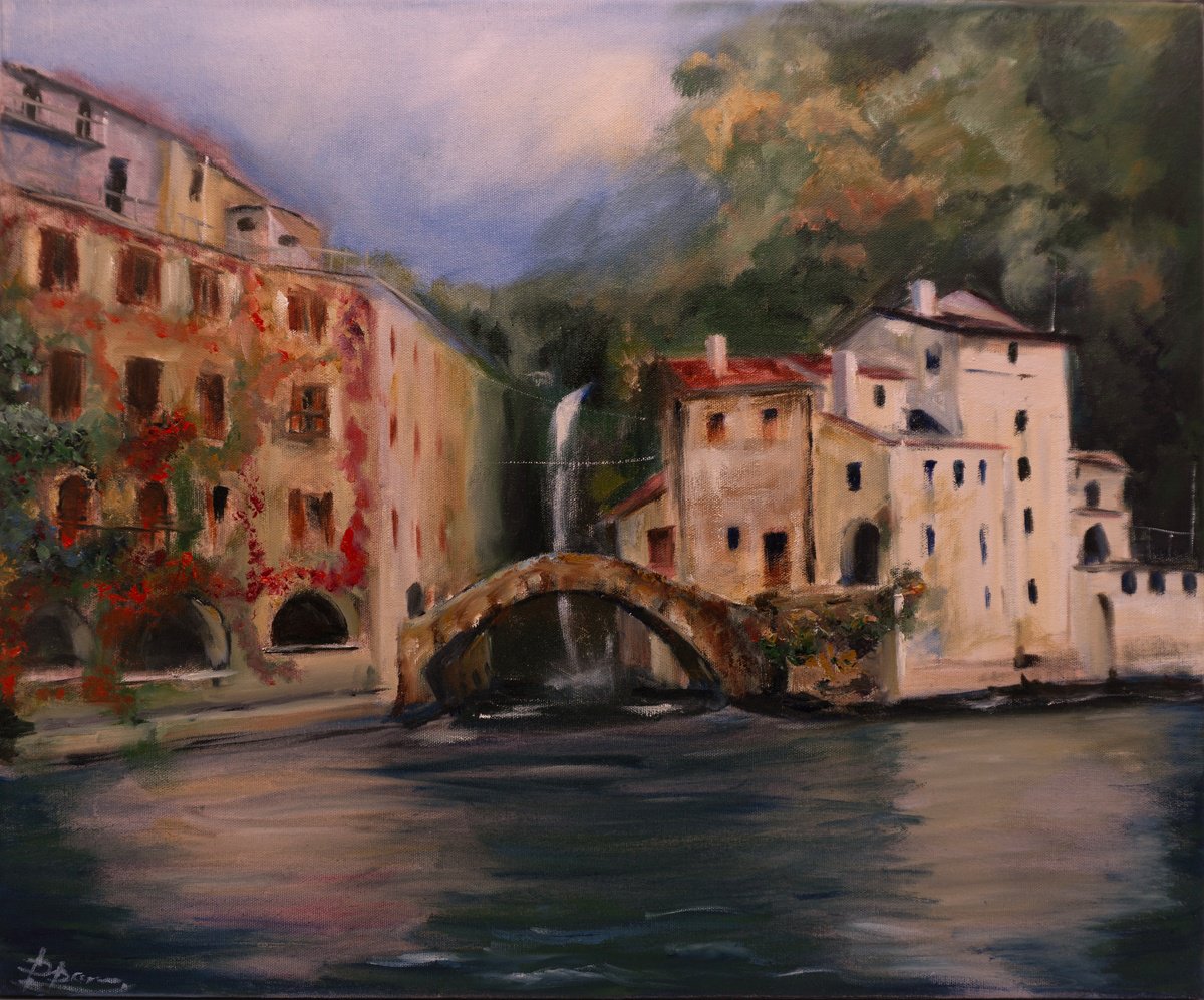 Orrido Di Nesso By Olga Tchefranov (Shefranov), 24 X 20, Artwork For Sale On Artfinder