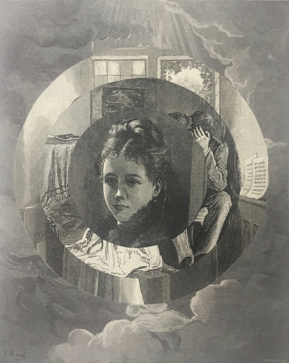 Surrealistic Portrait Collage By Tudor Evans, 7 X 9", Spiral 8, Original Artwork