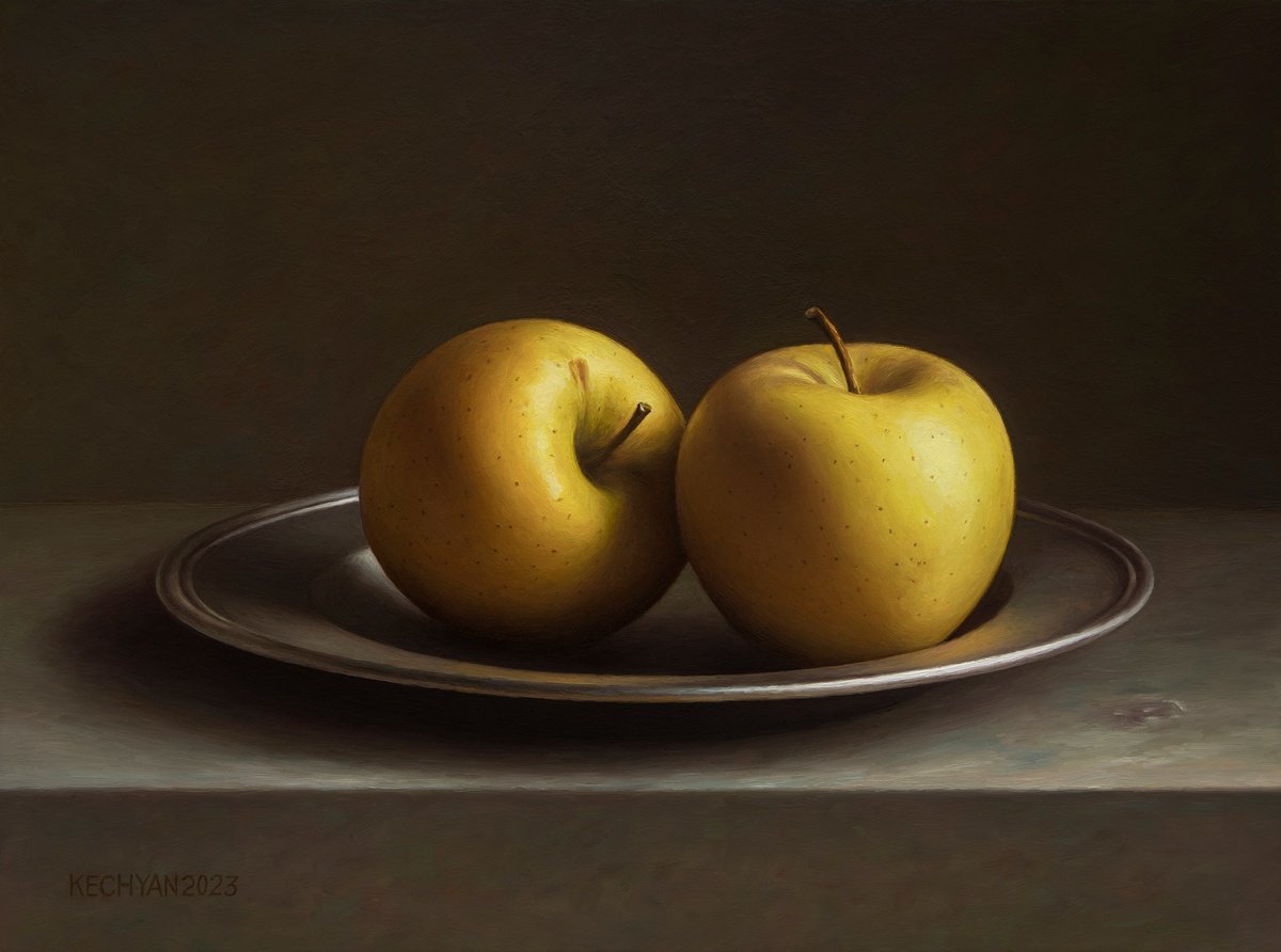 Golden apples by Albert Kechyan