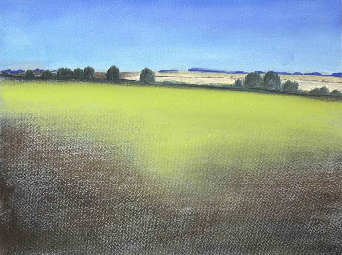 Norfolk Fields - Landscape Art by Catherine Winget