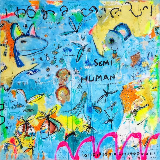 Semi human