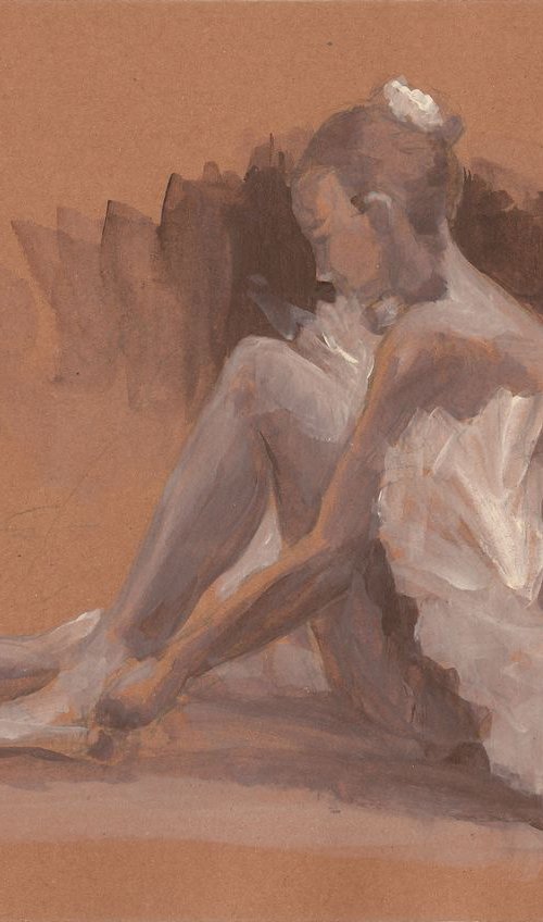 Ballet dancer #4 by Vachagan Manukyan
