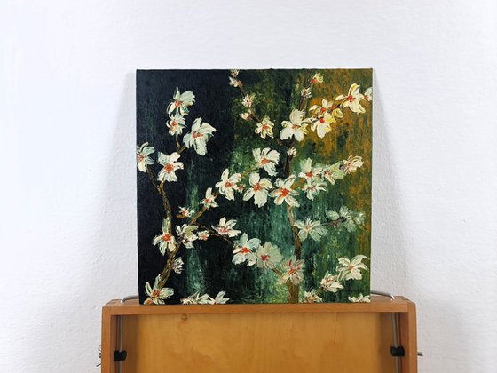 Cherries in bloom
