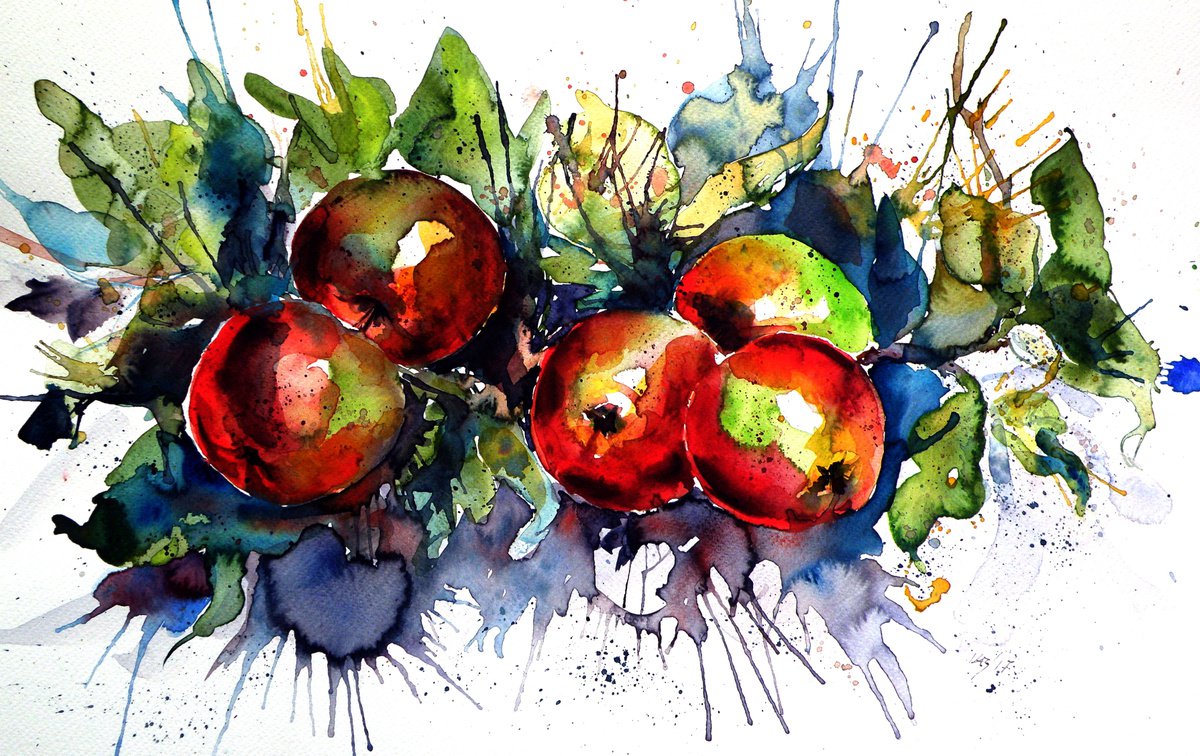 Apples II /32 x 50 cm/ by Kovcs Anna Brigitta