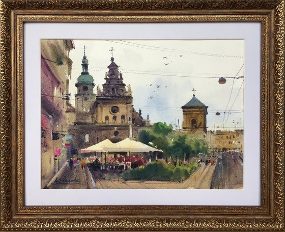 City landscape.  Lviv