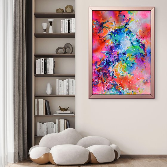 Colorful Abstract Reef Oasis